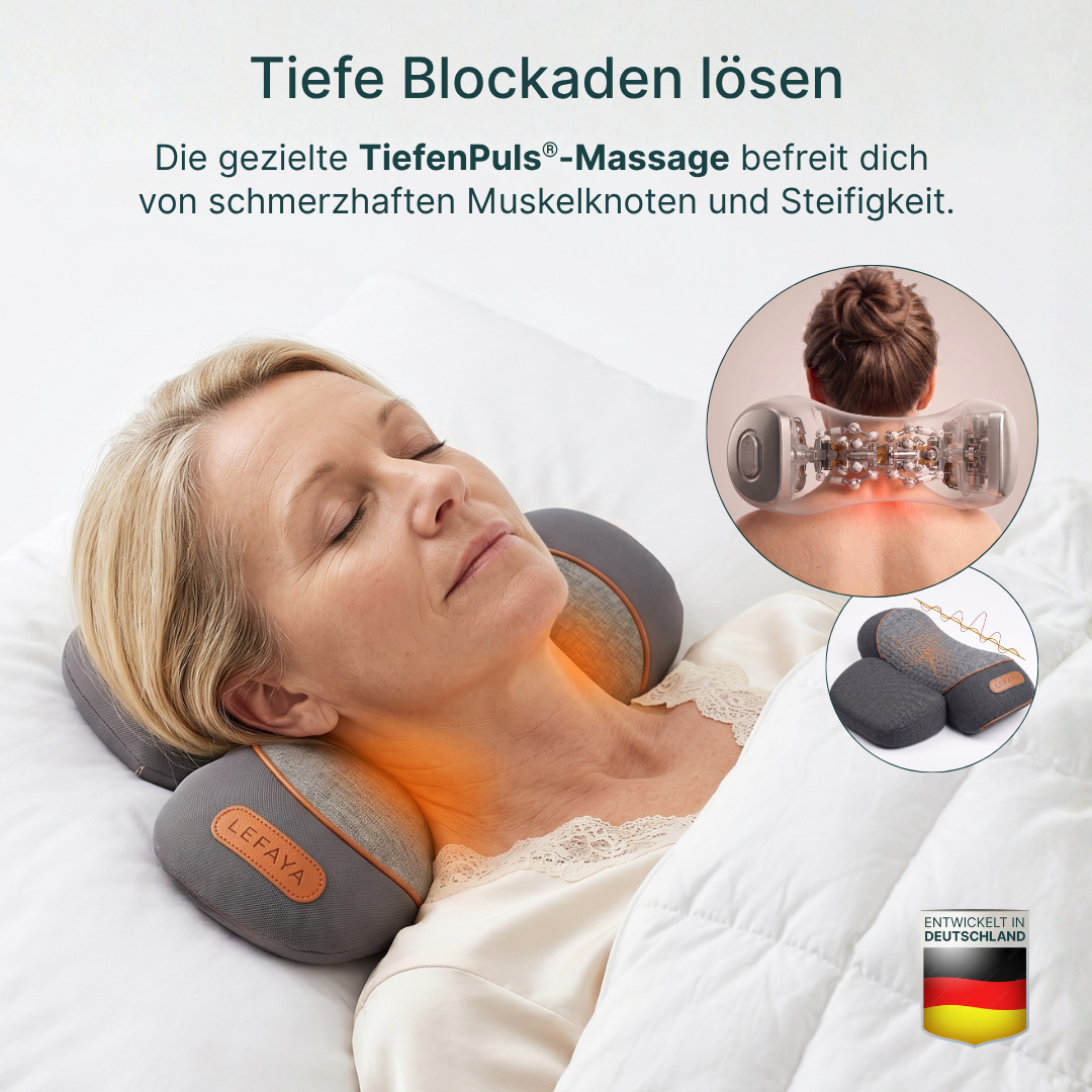 Theratex® — appareil de massage cervical 3-en-1 Nevola
