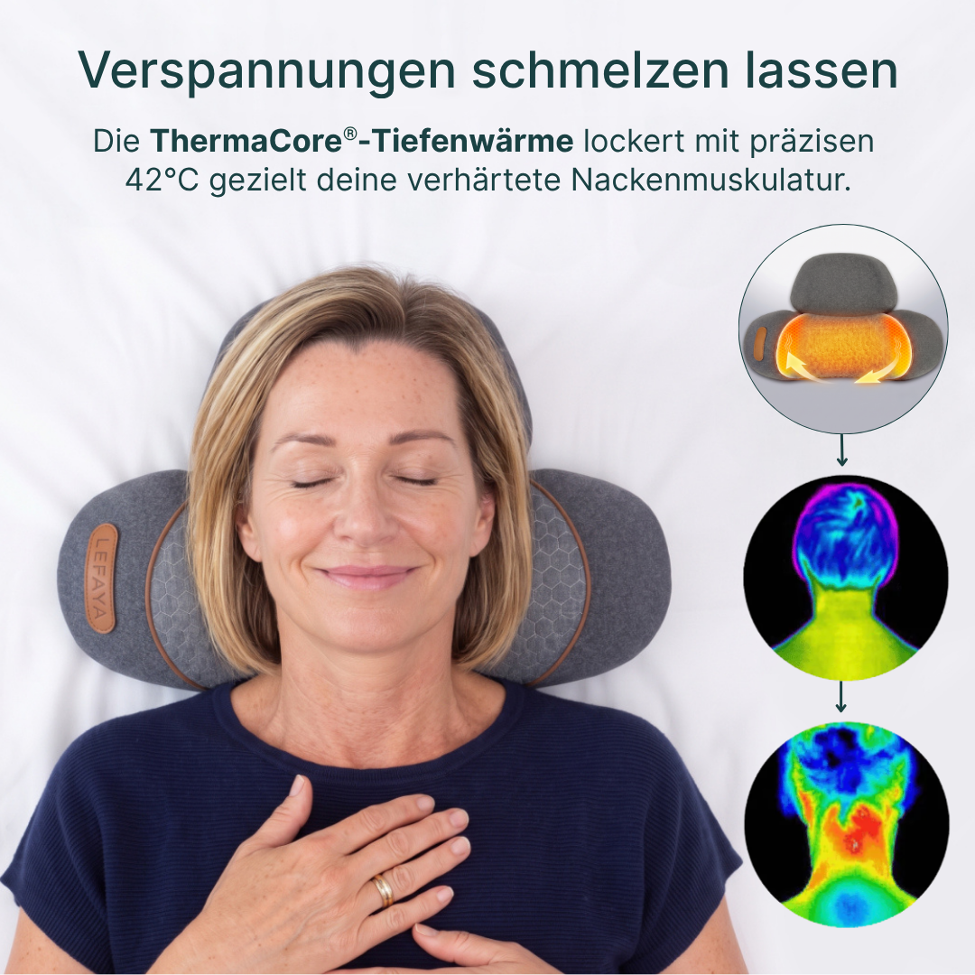 Theratex® — appareil de massage cervical 3-en-1 Nevola